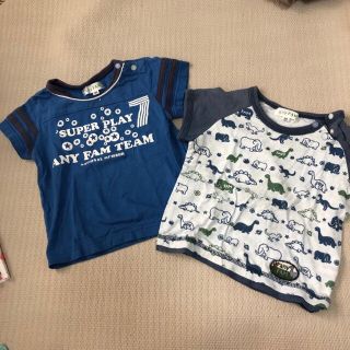 エニィファム(anyFAM)の80cm anyFAM 2枚セット(Ｔシャツ)