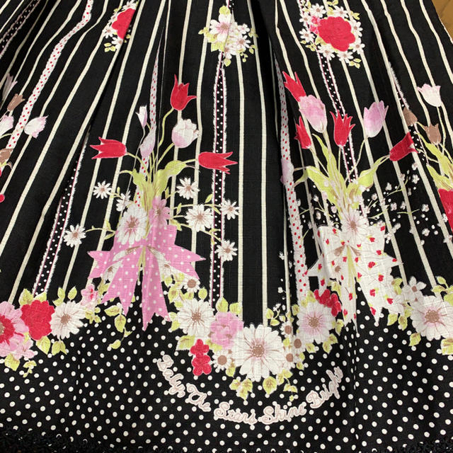 【お値下中】BABYお花柄ジャンパースカート 新品未使用 ジャンパースカート