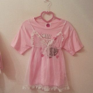 バブルス(Bubbles)のPECOCLUB Tシャツ&キャミSET(Tシャツ(半袖/袖なし))