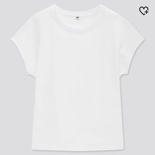 ユニクロ(UNIQLO)のユニクロ　コットンリラックスフレンチスリーブT(Tシャツ(半袖/袖なし))
