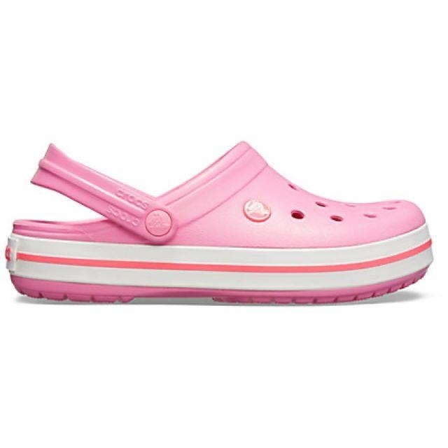 crocs(クロックス)の24cm クロックス クロックバンド クロッグ ピンク 新品 レディースの靴/シューズ(サンダル)の商品写真