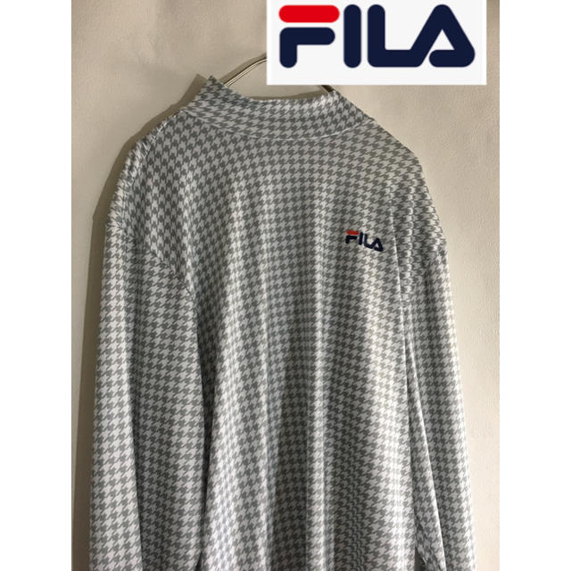 FILA(フィラ)の新品未使用 FILA ゴルフ 長袖 インナーシャツ サイズM スポーツ/アウトドアのゴルフ(ウエア)の商品写真