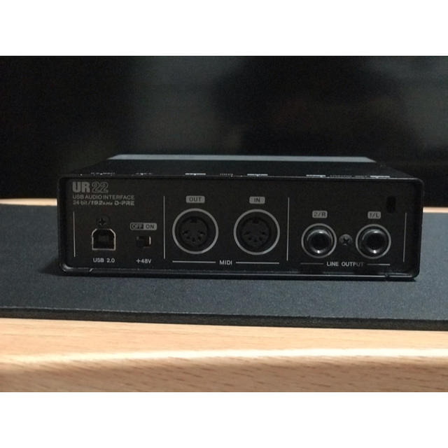 ヤマハ(ヤマハ)のsteinberg UR22 USB 大人気歌ってみたや生配信に♪ 楽器のDTM/DAW(オーディオインターフェイス)の商品写真