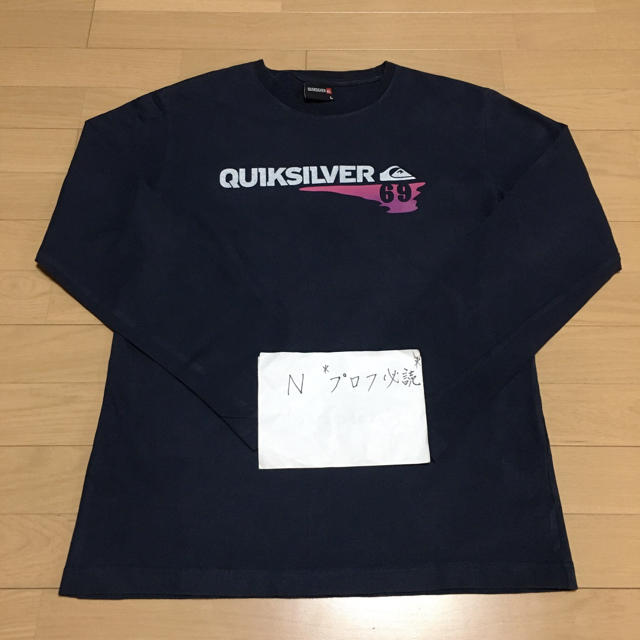 QUIKSILVER(クイックシルバー)のold QUICK SILVER クイックシルバー Tシャツ 長袖 ロンT メンズのトップス(Tシャツ/カットソー(七分/長袖))の商品写真