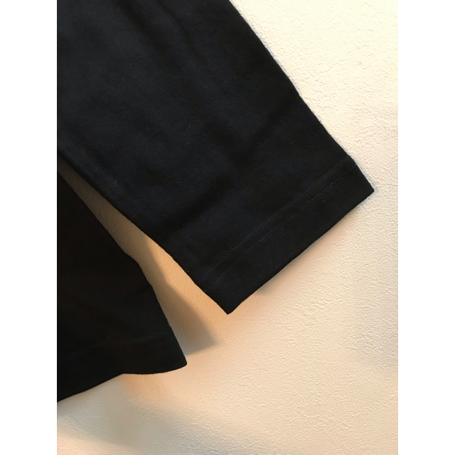 THE NORTH FACE(ザノースフェイス)の新品 ロンT 黒 XL 無地 ノーブランド メンズのトップス(Tシャツ/カットソー(七分/長袖))の商品写真
