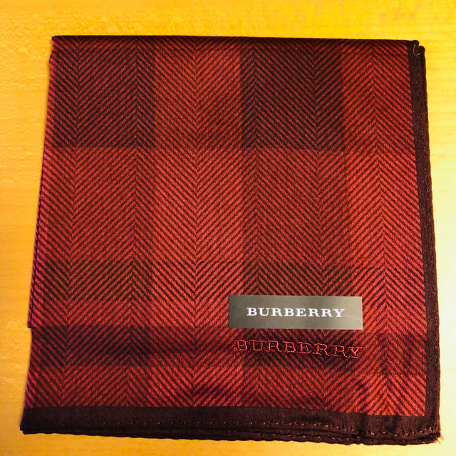 BURBERRY(バーバリー)のBURBERRY ハンカチ　3枚セット メンズのファッション小物(ハンカチ/ポケットチーフ)の商品写真