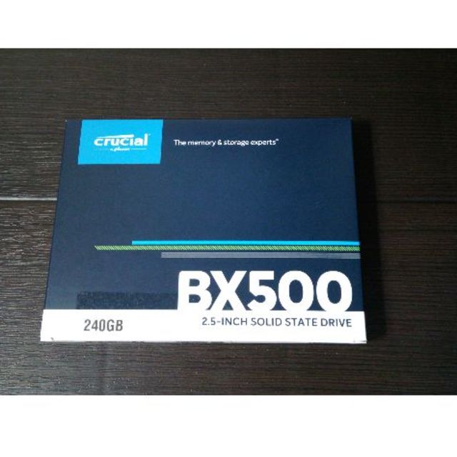 新品未開封3年保証 Crucial 240GB SSD CT240BX500SSの通販 by ポキプ's