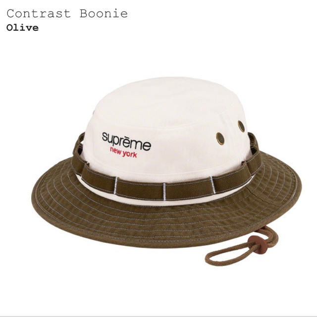 Supreme(シュプリーム)の【M/L】Supreme Contrast Boonie メンズの帽子(ハット)の商品写真