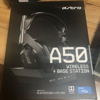 プレイステーション4(PlayStation4)のASTRO A50 ワイヤレスヘッドセット(ヘッドフォン/イヤフォン)