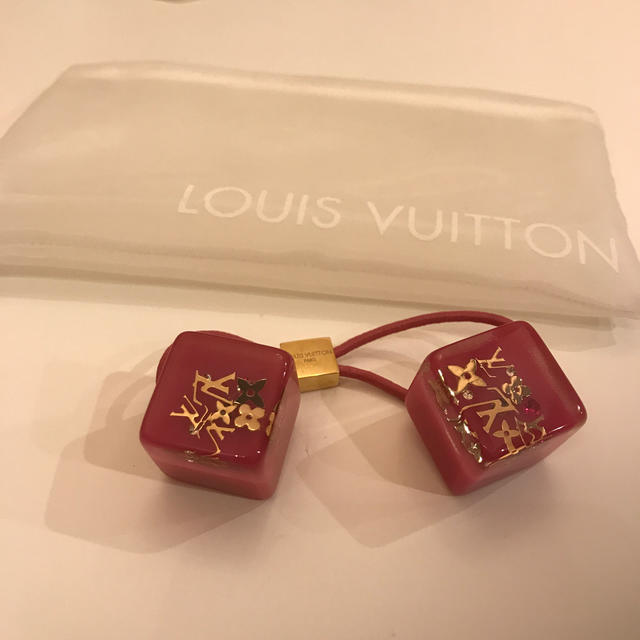 LOUIS VUITTON - Louis vuitton ルイ・ヴィトン ヘアゴム ピンクの通販 by gracias's shop｜ルイ