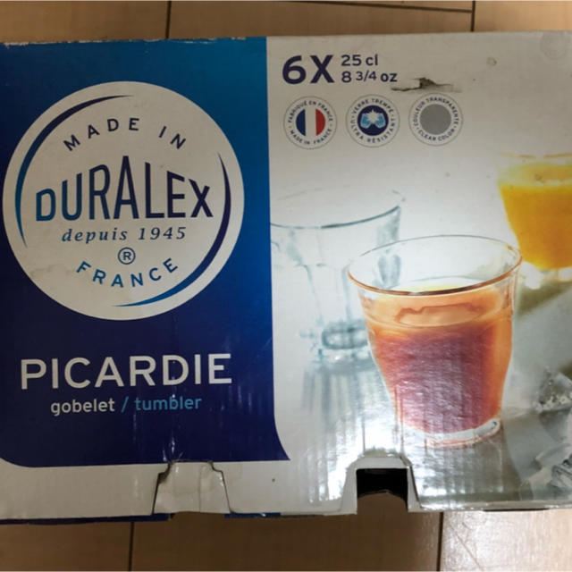 DURALEX(デュラレックス)のDURALEX デュラレックス グラスカップ 6個セット インテリア/住まい/日用品のキッチン/食器(グラス/カップ)の商品写真
