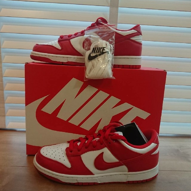 NIKE(ナイキ)のNIKE Dunk low SP University Red メンズの靴/シューズ(スニーカー)の商品写真