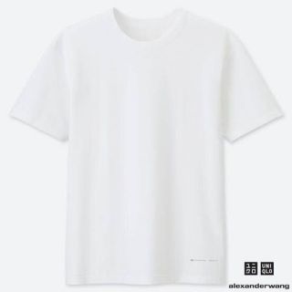 ユニクロ(UNIQLO)の【新品・未使用】Alexander wang × UNIQLO クルーネックT(Tシャツ/カットソー(半袖/袖なし))