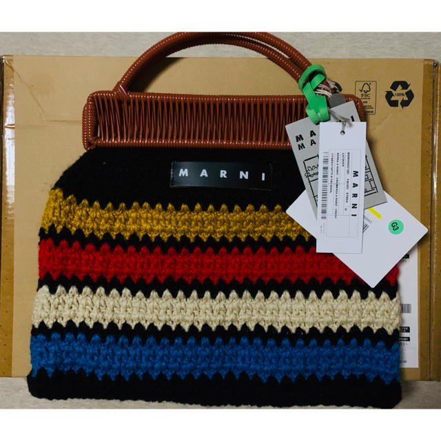 Marni(マルニ)の◆マルニクロシェバック◆ 未使用品❗️ レディースのバッグ(ハンドバッグ)の商品写真