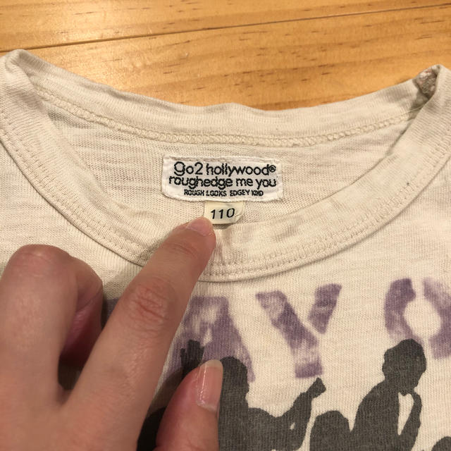 GO TO HOLLYWOOD(ゴートゥーハリウッド)のTシャツ110 キッズ/ベビー/マタニティのキッズ服男の子用(90cm~)(Tシャツ/カットソー)の商品写真
