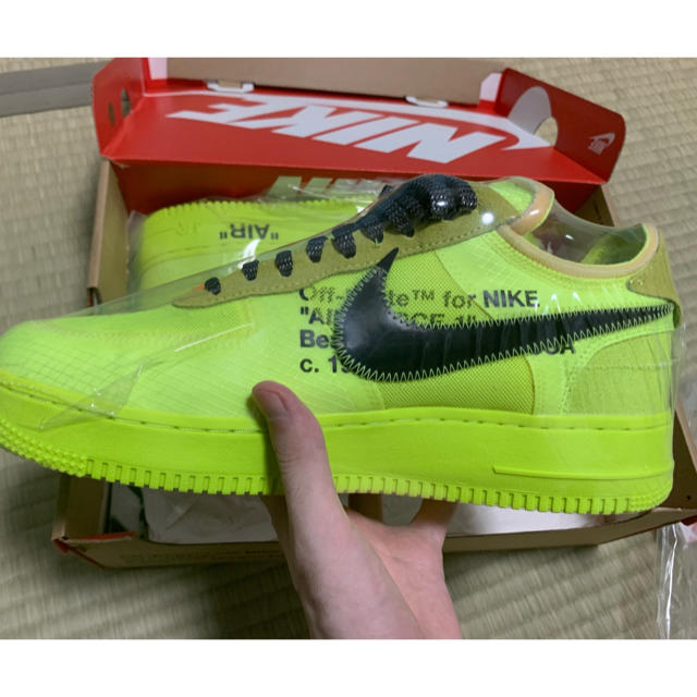 NIKE(ナイキ)のoff white air force1 volt 28.0 メンズの靴/シューズ(スニーカー)の商品写真