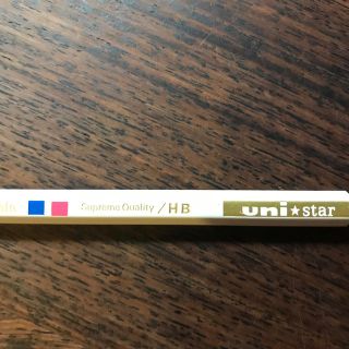 ミツビシエンピツ(三菱鉛筆)の三菱　uni  star レトロ　鉛筆　昭和(鉛筆)