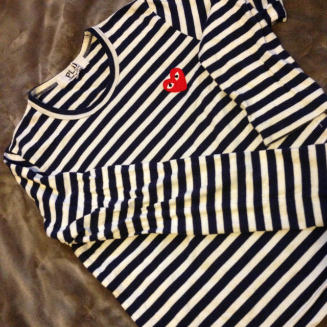COMME des GARCONS - ＊ギャルソン ボーダーロンT＊の通販 by