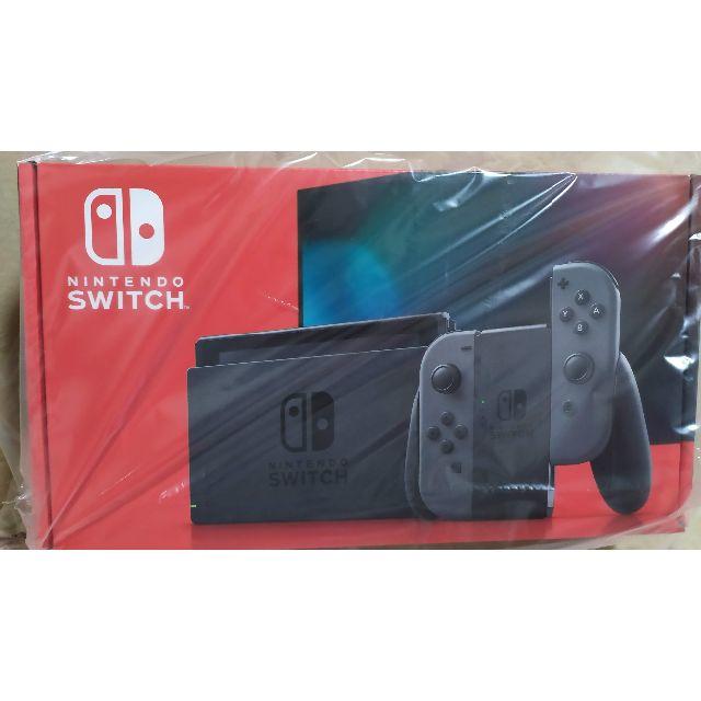 【新品未開封】送料込　ニンテンドースイッチ　グレー　本体