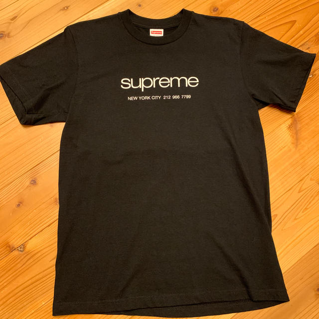 supreme shop tee 20SS week1 BLACK S