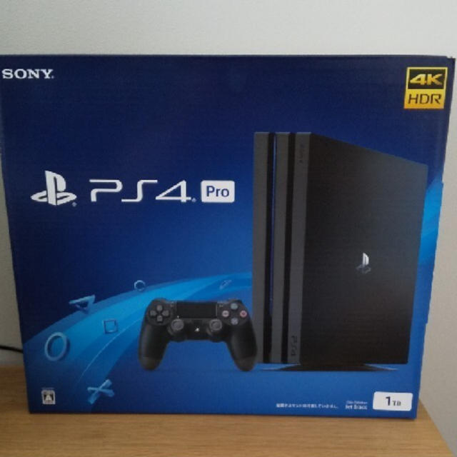 PlayStation4 Pro ジェット・ブラック 1TB ps4