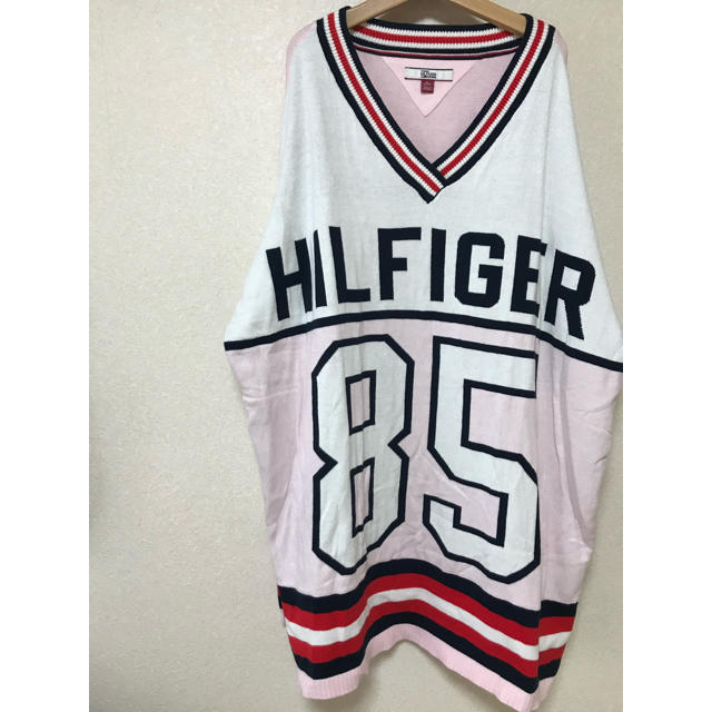 TOMMY HILFIGER(トミーヒルフィガー)のTOMYHILFIGER  トミーヒルフィガー　長袖　ニット　 レディースのトップス(ニット/セーター)の商品写真