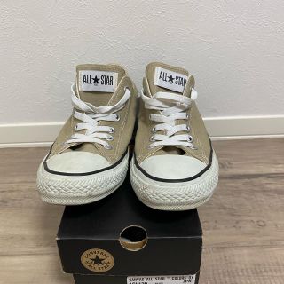 コンバース(CONVERSE)のコンバース  ベージュ　26cm(スニーカー)