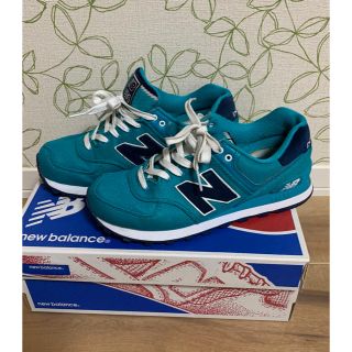 ニューバランス(New Balance)のニューバランススニーカー574(24.5㎝)(スニーカー)