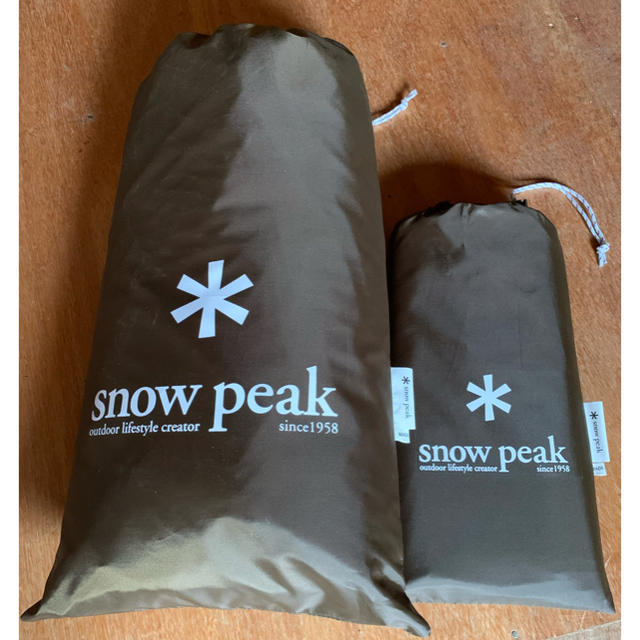 Snow Peak(スノーピーク)のリビングシェル　インナールームs グランドシート　スノーピーク スポーツ/アウトドアのアウトドア(テント/タープ)の商品写真