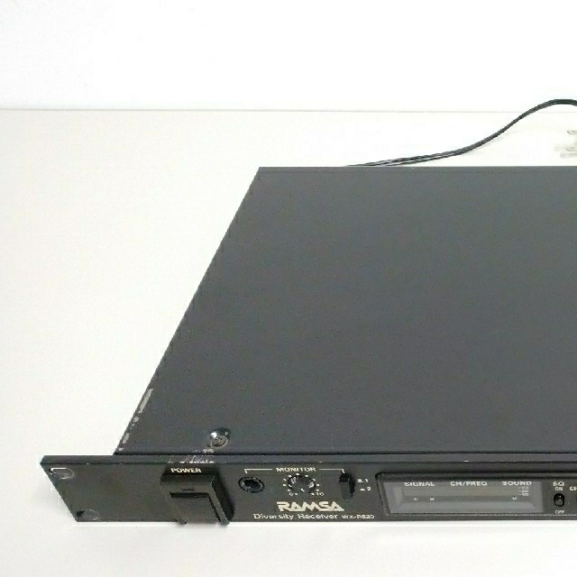 ジャンク品】800MHz帯 RAMSAワイヤレス受信機 WX-R820 | www.csi.matera.it