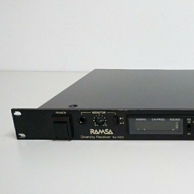 【ジャンク品】RAMSA 800MHz帯ワイヤレス受信機 WX-R820 | フリマアプリ ラクマ