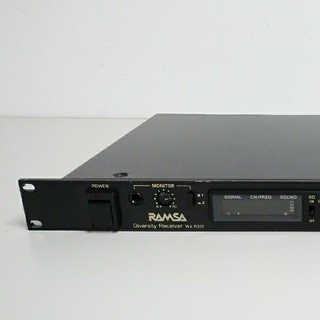 【ジャンク品】RAMSA  800MHz帯ワイヤレス受信機 WX-R820(その他)
