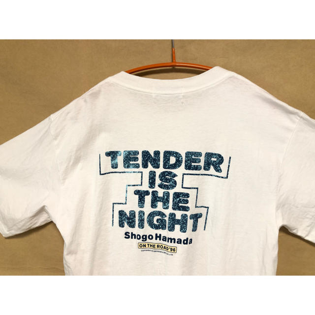 浜田省吾 Tシャツ TENDER IS THE NIGHT