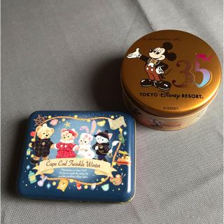 ディズニー(Disney)のディズニー  お菓子缶×2コ(その他)