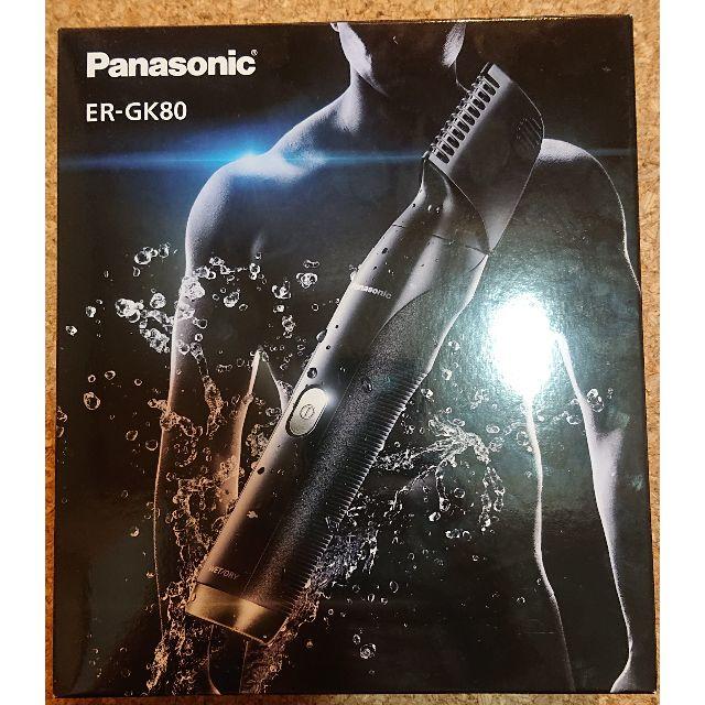 Panasonic パナソニック ER-GK80 ボディトリマー 黒 Panasonic パナソニック ER-GK80 ボディトリマー 黒