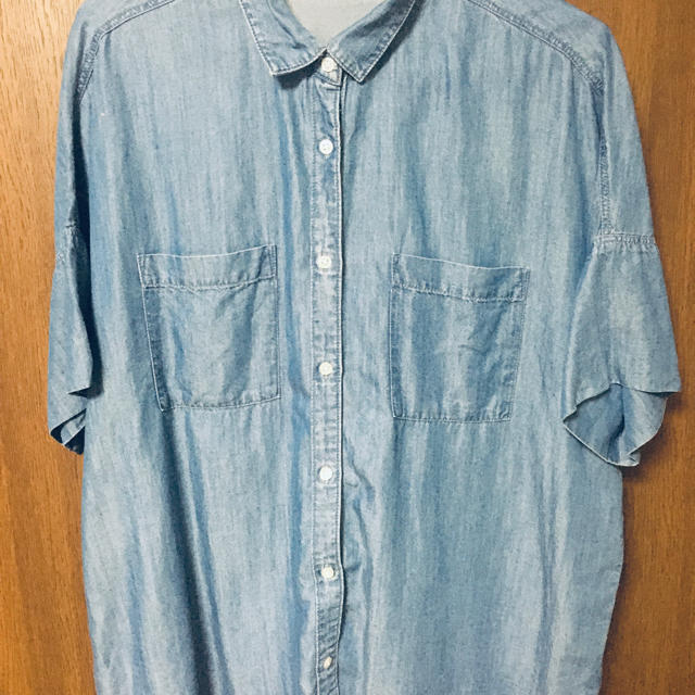 Gu ジーユー Gu デニム半袖シャツ レディース デニムシャツ ビッグシャツの通販 By パオちゃん S Shop ジーユーならラクマ Gu ジーユー Gu デニム半袖シャツ レディース デニムシャツ ビッグシャツの通販 By パオちゃん S Shop ジーユーならラクマ