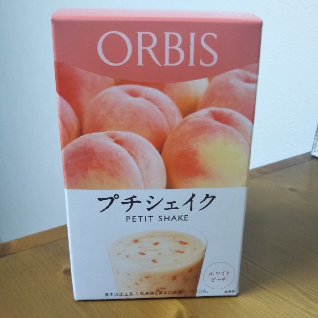 ORBIS(オルビス)のORBIS　プチシェイク　ホワイトピーチ　7袋セット　ダイエット　匿名配送 コスメ/美容のダイエット(ダイエット食品)の商品写真