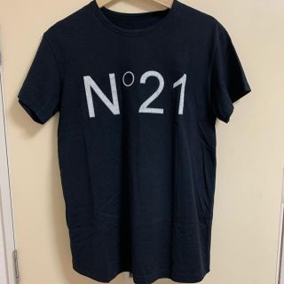 最終価格　N°21 ヌメロ ヴェントゥーノ　ロゴノースリーブ　Tシャツ