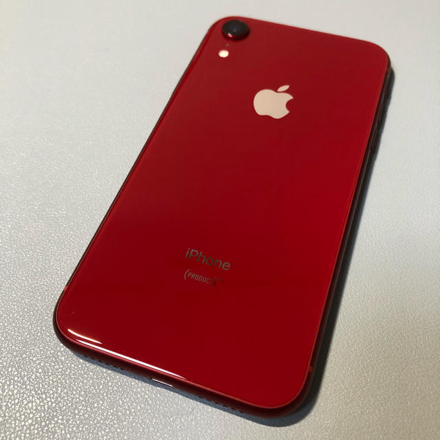 iphoneXR 64GB SIMフリー レッド RED-