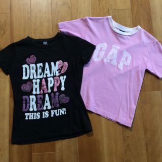 ギャップ(GAP)の★お値下げ★ GAP他 Tシャツ 140㎝ 2枚セット(Tシャツ/カットソー)