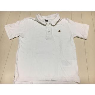 ベビーギャップ(babyGAP)のGAP 白ポロシャツ  110cm(Tシャツ/カットソー)