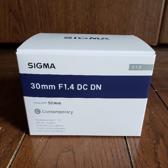 新品・未使用 SIGMA 30mm F1.4 DC DN SONY Eマウント-