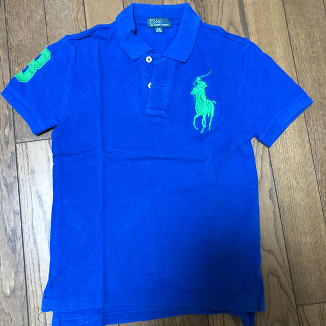 POLO RALPH LAUREN(ポロラルフローレン)の【アラレさん専用】ラルフローレン　半袖ポロシャツ　140センチ キッズ/ベビー/マタニティのキッズ服男の子用(90cm~)(Tシャツ/カットソー)の商品写真