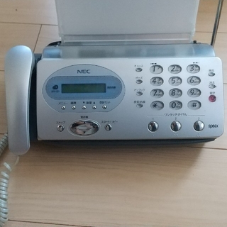 エヌイーシー(NEC)のSPX-S21 NEC製FAX付電話機と子機(その他)