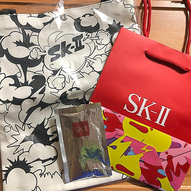 SK-II(エスケーツー)のSK-Ⅱ フェイシャルトリートメントマスク パック 紙袋 エコバッグ コスメ/美容のスキンケア/基礎化粧品(パック/フェイスマスク)の商品写真