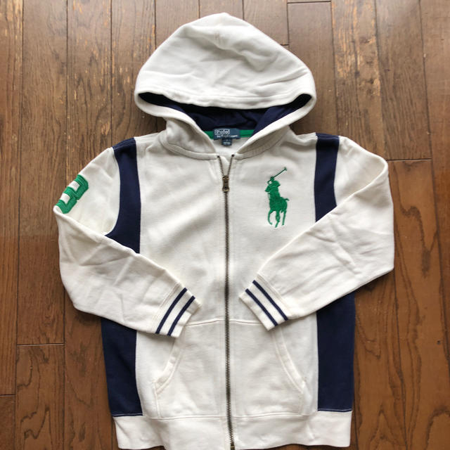 POLO RALPH LAUREN(ポロラルフローレン)のラルフローレン　パーカー　130センチ キッズ/ベビー/マタニティのキッズ服男の子用(90cm~)(ジャケット/上着)の商品写真