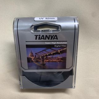 新品　TiANyA UV52mm レンズ保護フィルター　一眼レフ、ミラーレス用(フィルター)