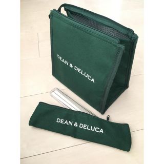 ディーンアンドデルーカ(DEAN & DELUCA)のDEAN & DELUCA 保冷ランチバッグ&カトラリーポーチ(弁当用品)