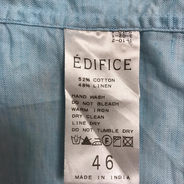 EDIFICE(エディフィス)のエディフィス　シャツ メンズのトップス(シャツ)の商品写真