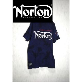 ノートン(Norton)のNorton 刺繍ブルーTシャツ フォロー割実施中！！(Tシャツ/カットソー(半袖/袖なし))